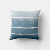 しぼりモダンレトログラデーション絞り染めヒッパイインディゴ クッション (裏面)