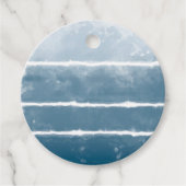 しぼりモダンレトログラデーション絞り染めヒッパイインディゴ フェイバータグ (正面)