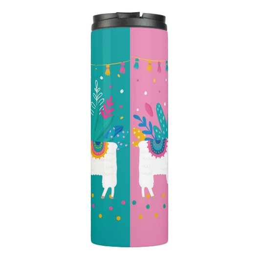 しまいには野生のラマのタンブラー、絶縁されたタンブラー、 タンブラー (裏面)