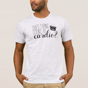 "します心臓ようにタイプの計算をか"。 Tシャツ