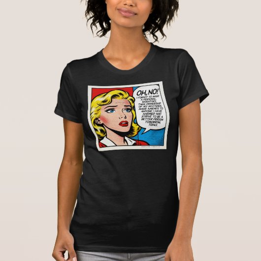しまった!忘れていた - Tシャツ (正面)