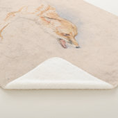 しゃがむキツネの勉強(John Frederick Lewis著) シェルパブランケット (3/4)