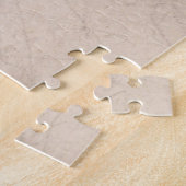 しゃがむキツネの勉強（John Frederick Lewis著） ジグソーパズル (側面)