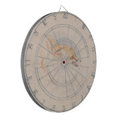 しゃがむキツネの勉強（John Frederick Lewis著） ダーツボード (正面左)