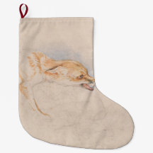 しゃがむキツネの勉強（John Frederick Lewis著）