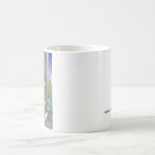 しゃっくりの本-マグ-猫 コーヒーマグカップ (中央)