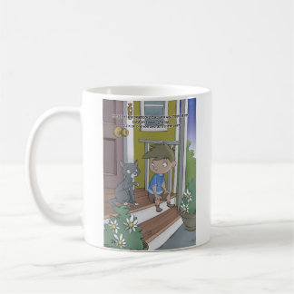 しゃっくりの本-マグ-猫 コーヒーマグカップ