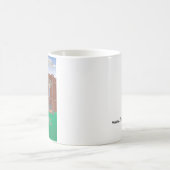 しゃっくりの本-マグ-隣人 コーヒーマグカップ (中央)