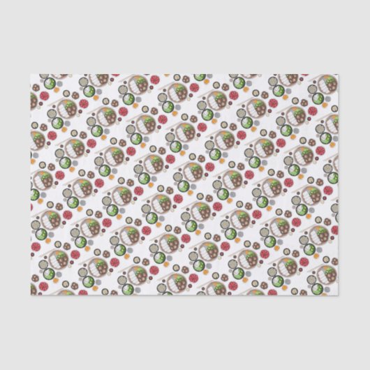 しゃぶしゃぶ日本日本の料理鍋 薄葉紙 (正面)