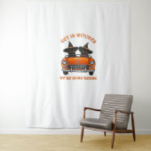 しゃれた猫がTシャツをヘキシング タペストリー (インサイチュ)