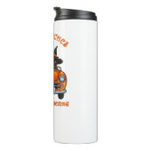 しゃれた猫がTシャツをヘキシング タンブラー (回転右)