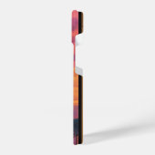 しゃれている芸術的:水色Apple iPhone 14デザイン iPhoneケース (左側面)