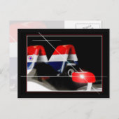 しゃれている ポストカード (正面/裏面)