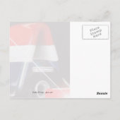 しゃれている ポストカード (裏面)