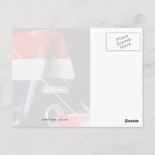 しゃれている ポストカード (裏面)