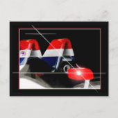 しゃれている ポストカード (正面)