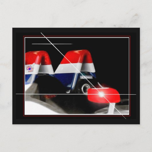 しゃれている ポストカード (正面)