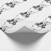 しゃれの歯 ラッピングペーパー (角)