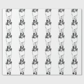 しゃれの歯 ラッピングペーパー (フラット)