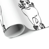 しゃれの歯 ラッピングペーパー (ロールコーナー)