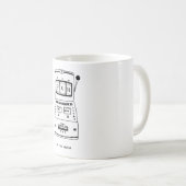 しゃれ機械 コーヒーマグカップ (正面右)