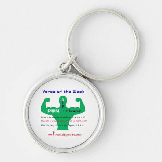 しゃれ-鍵 キーホルダー (正面)