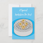 しゅまい・ディムサムの漫画イラスト 招待状 (裏面)