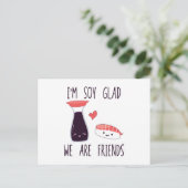 しょうし寿司のお友達 |食日本の品ギフト ポストカード (スタンド正面)