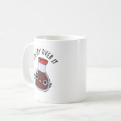 しょうゆプリンおもしろいの上だ コーヒーマグカップ (正面左)