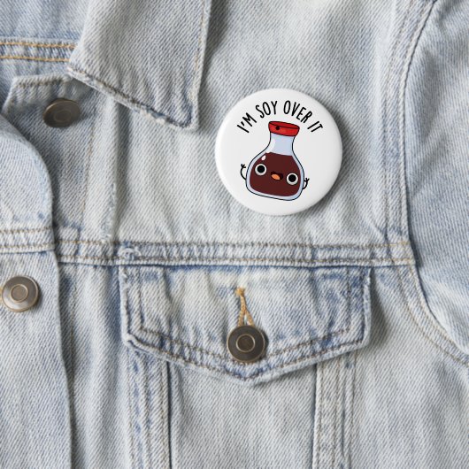 しょうゆプリンおもしろいの上だ 缶バッジ (インサイチュ)