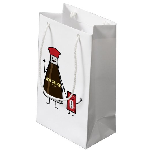しょうゆボトルパケット子ども条件付き(アジア) スモールペーパーバッグ (裏面アングル)