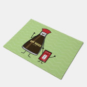 しょうゆボトルパケット子ども条件付き(アジア) ドアマット (アングル)