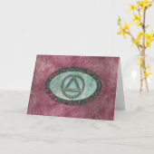 しらふさ回復グリーティングカード カード (黄色い花)