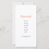 しらふさ誕生日しらふになるには長い時間 カード (裏面)