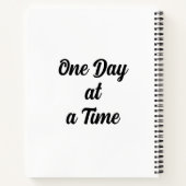 しらふになる素晴らし日だ – 汚い贈り物 ノートブック (裏面)