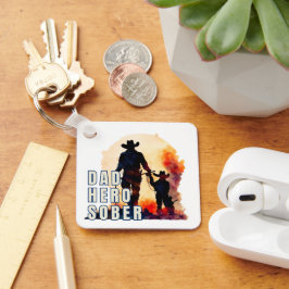 しらふのパパヒーロー、回復キープサクの汚れ キーホルダー