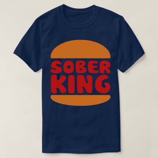 しらふの王 Tシャツ (デザイン正面)