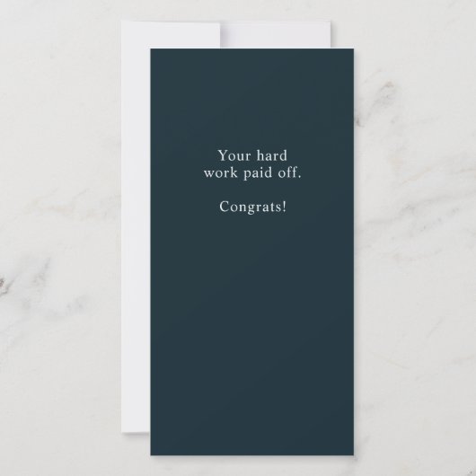 しらふの車を滞在するために長い時間Sobriity記念日 カード (裏面)