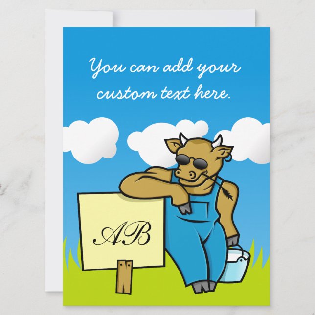 しるしのある牛 (正面)