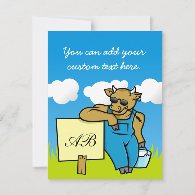 しるしのある牛 (正面)