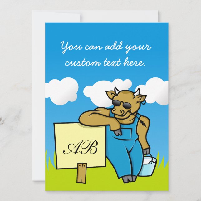 しるしのある牛 (正面)