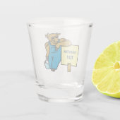 しるしのある牛 ショットグラス (裏面)