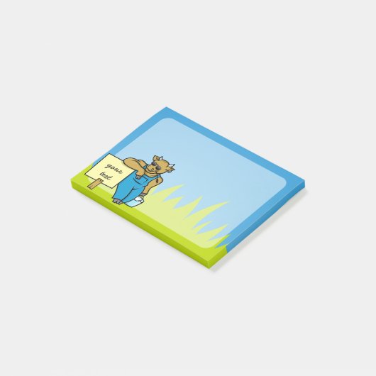 しるしのある牛 ポストイット (アングル)