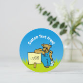 しるしのある牛 招待状 (スタンド正面)