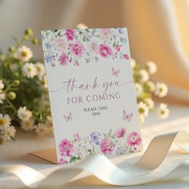 しるしのための明感謝しているいピ来ンクの花 台座サイン