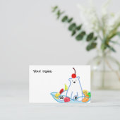 【しろくま】 SHIROKUMA 名刺 (スタンド正面)