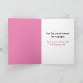 しわおもしろいの寄った猫-ボトックスが必須 カード (内部)