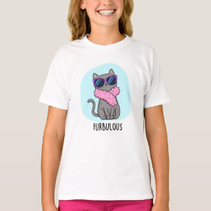 しわおもしろいエレガントい猫パン Tシャツ