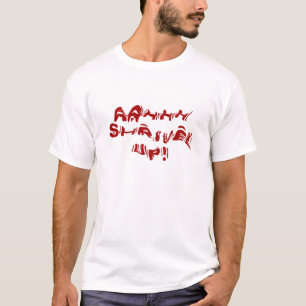 しわが寄った Tシャツ