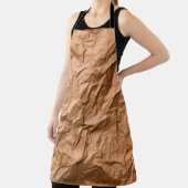 しわくちゃになった紙を背景の抽象的、グラフィックのデコ エプロン (インサイチュ)